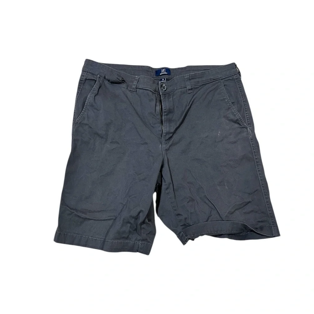 George Gray Flat Front Shorts Casual Style waist 34 - Picture 2 of 5